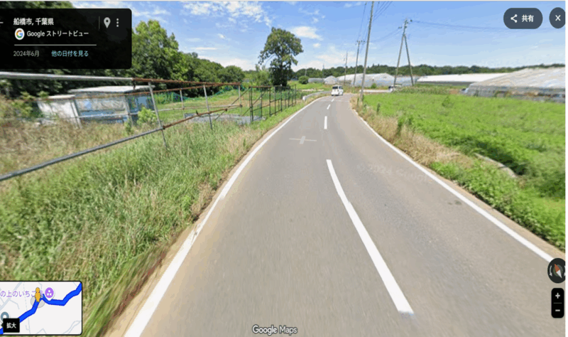 ふなばしアンデルセン公園　抜け道