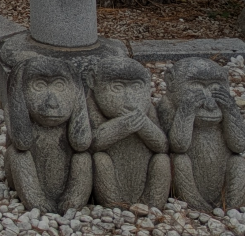船橋東照宮　三猿